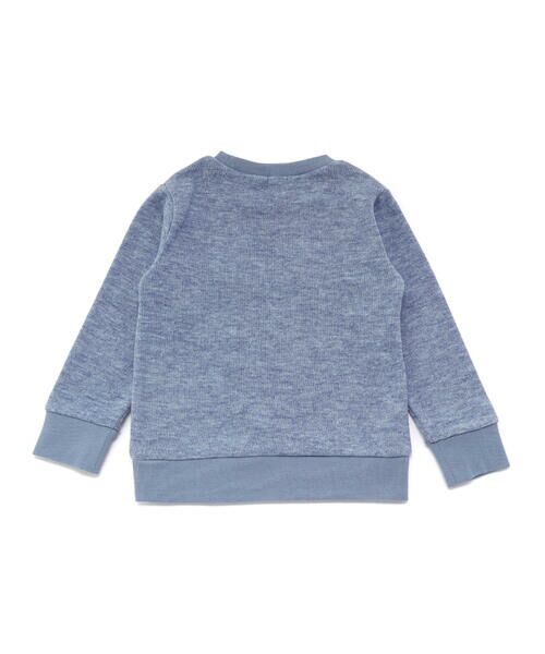 BeBe / べべ スウェット | カットニットアーガイル刺しゅうプルオーバー(90~140cm) | 詳細4