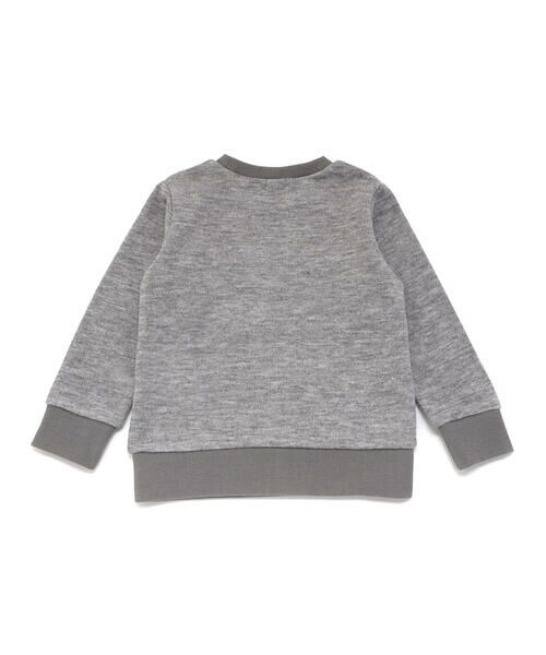 BeBe / べべ スウェット | カットニットアーガイル刺しゅうプルオーバー(90~140cm) | 詳細6