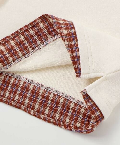 BeBe / べべ スウェット | マシュマロウラケロゴパッチレイヤード風トレーナー(90~160cm) | 詳細10