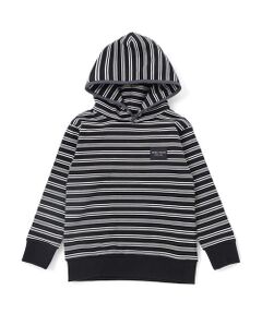 BeBe / べべ パーカー | ミニウラケランダムボーダーフーディー(90~160cm)