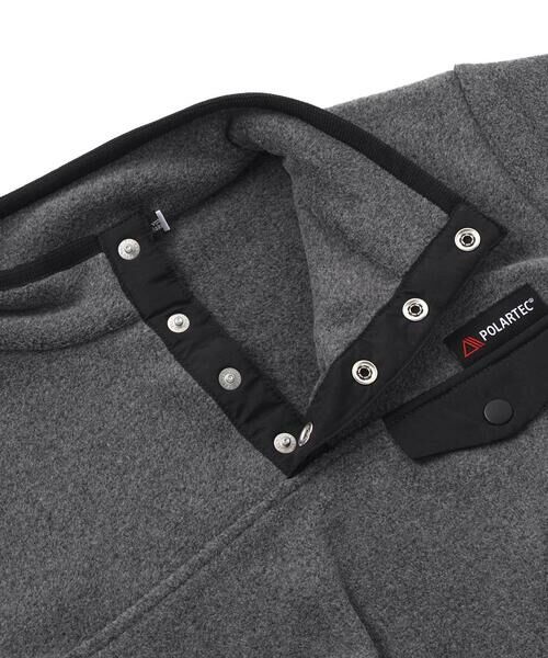 BeBe / べべ スウェット | 【POLARTEC(ポーラテック)】フリースパイピングハイネックプルオーバー(100~150cm) | 詳細9