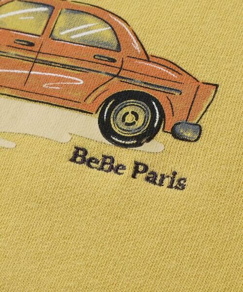 BeBe / べべ スウェット | マシュマロウラケ水彩風クラシックカートレーナー(80~150cm) | 詳細7