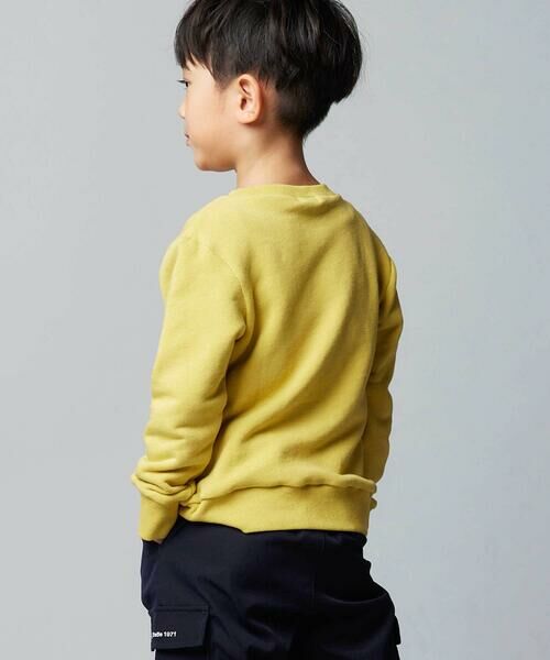 BeBe / べべ スウェット | マシュマロウラケ水彩風クラシックカートレーナー(80~150cm) | 詳細2