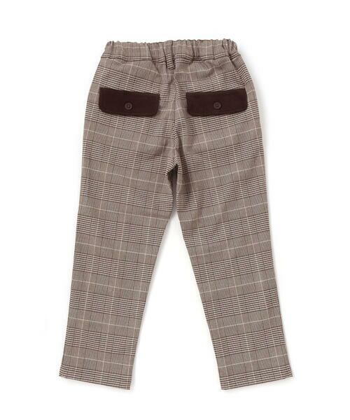 BeBe / べべ スラックス・ドレスパンツ | 【お揃い】グレンチェックロングパンツ(90~150cm) | 詳細5