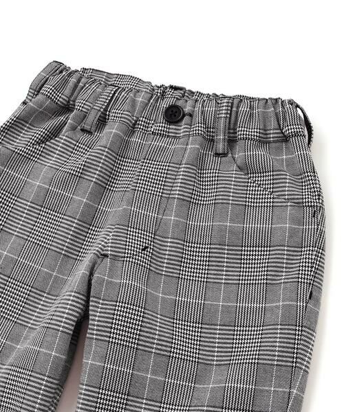 BeBe / べべ スラックス・ドレスパンツ | 【お揃い】グレンチェックロングパンツ(90~150cm) | 詳細12