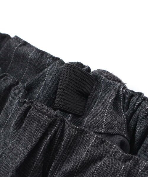 BeBe / べべ スラックス・ドレスパンツ | TRピンストライプテーパードロングパンツ(90~150cm) | 詳細10