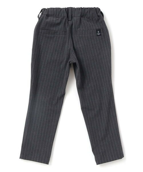 BeBe / べべ スラックス・ドレスパンツ | TRピンストライプテーパードロングパンツ(90~150cm) | 詳細5
