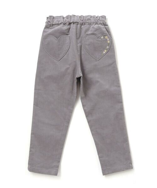 BeBe / べべ チノ・ワークパンツ | リブレスコールハートポケットロングパンツ(90~160cm) | 詳細3