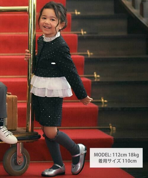 BeBe / べべ ショート・ハーフ・半端丈パンツ | 【お揃い】エトワールシャイニードットショートパンツ(100~150cm) | 詳細6