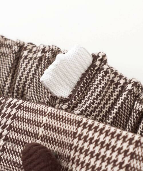 BeBe / べべ ショート・ハーフ・半端丈パンツ | 【お揃い】グレンチェックプリーツスカート風ショートパンツ(90~160cm) | 詳細14