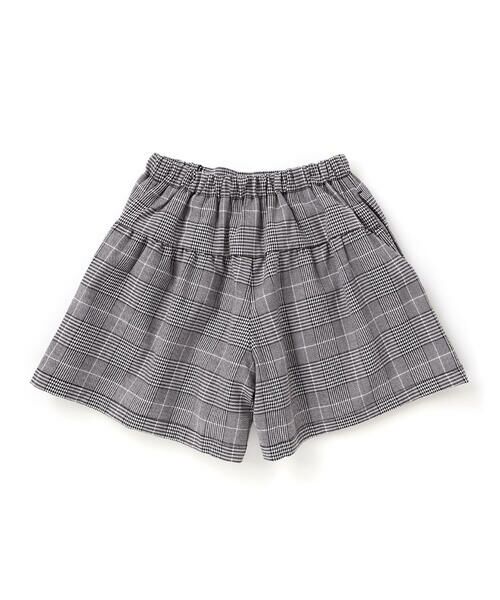 BeBe / べべ ショート・ハーフ・半端丈パンツ | 【お揃い】グレンチェックプリーツスカート風ショートパンツ(90~160cm) | 詳細20