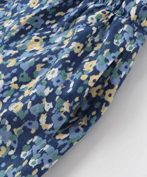 BeBe / べべ ショート・ハーフ・半端丈パンツ | 【お揃い】オンフルールフラワープリントキュロットパンツ(90~150cm) | 詳細8