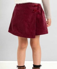 モールスキンラップスカート風ショートパンツ(90~160cm)