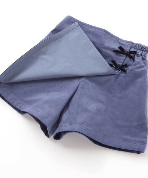 BeBe / べべ ショート・ハーフ・半端丈パンツ | モールスキンラップスカート風ショートパンツ(90~160cm) | 詳細7