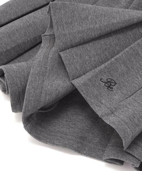 BeBe / べべ ショート・ハーフ・半端丈パンツ | ボンディングボックスプリーツキュロットパンツ(90~160cm) | 詳細10