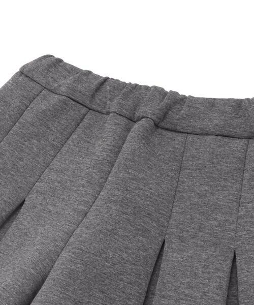 BeBe / べべ ショート・ハーフ・半端丈パンツ | ボンディングボックスプリーツキュロットパンツ(90~160cm) | 詳細7