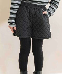 BeBe / べべ ショート・ハーフ・半端丈パンツ | タフタキルティングサイドカットショートパンツ(90~150cm)