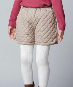 BeBe / べべ ショート・ハーフ・半端丈パンツ | タフタキルティングサイドカットショートパンツ(90~150cm)