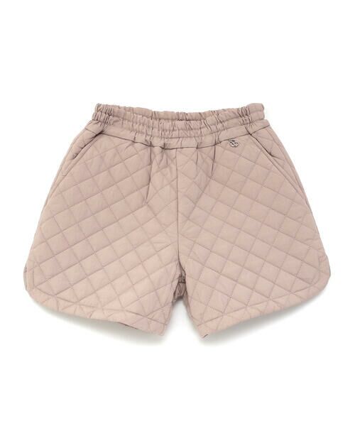 BeBe / べべ ショート・ハーフ・半端丈パンツ | タフタキルティングサイドカットショートパンツ(90~150cm) | 詳細7