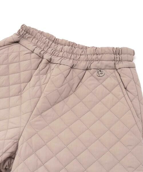 BeBe / べべ ショート・ハーフ・半端丈パンツ | タフタキルティングサイドカットショートパンツ(90~150cm) | 詳細9