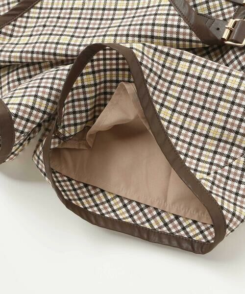 BeBe / べべ ショート・ハーフ・半端丈パンツ | 【お揃い】TRチェックパイピングラップスカート風ショートパンツ(100~150cm) | 詳細11