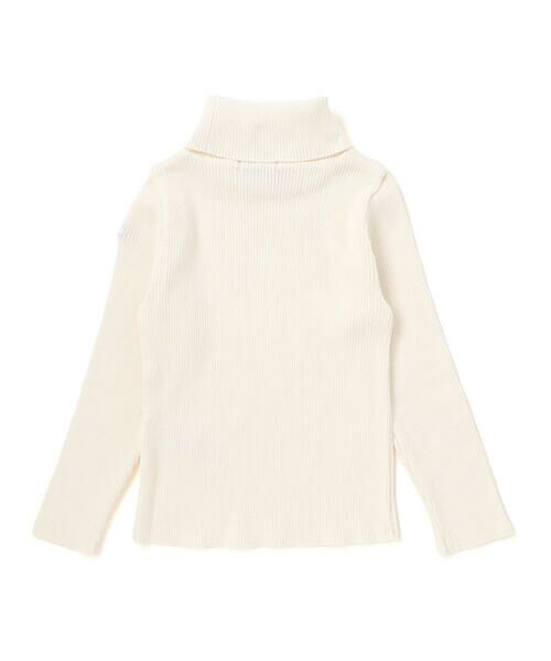 BeBe / べべ ニット・セーター | 【日本製】リブニットタートルネック(80~150cm) | 詳細4