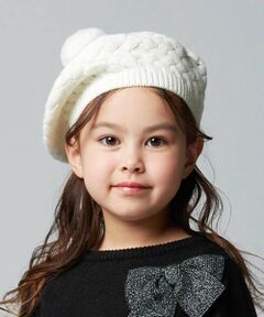 BeBe / べべ ハンチング・キャスケット・ベレー帽 | 【お揃い】ポコポコニットベレー帽