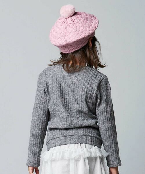 BeBe / べべ ハンチング・キャスケット・ベレー帽 | 【お揃い】ポコポコニットベレー帽 | 詳細6
