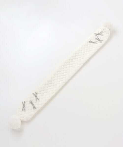 BeBe / べべ マフラー・ショール・スヌード・ストール | 【お揃い】ポコポコニットリボンマフラー | 詳細8