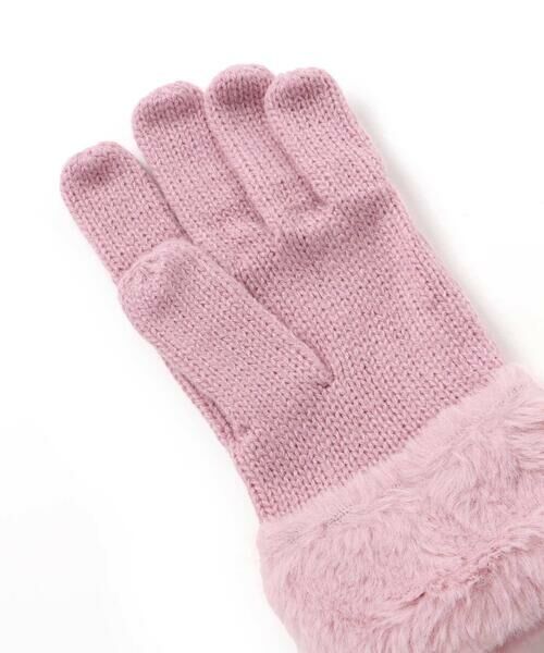 BeBe / べべ 手袋 | 【お揃い】リボンニット手袋 | 詳細9