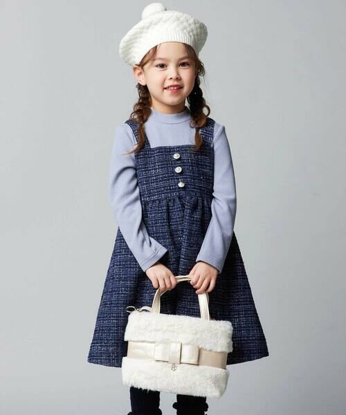 BeBe / べべ ショルダーバッグ | リボンベルトファー2wayバッグ | 詳細1