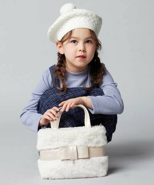 BeBe / べべ ショルダーバッグ | リボンベルトファー2wayバッグ | 詳細2