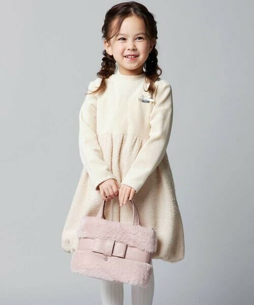 BeBe / べべ ショルダーバッグ | リボンベルトファー2wayバッグ | 詳細6