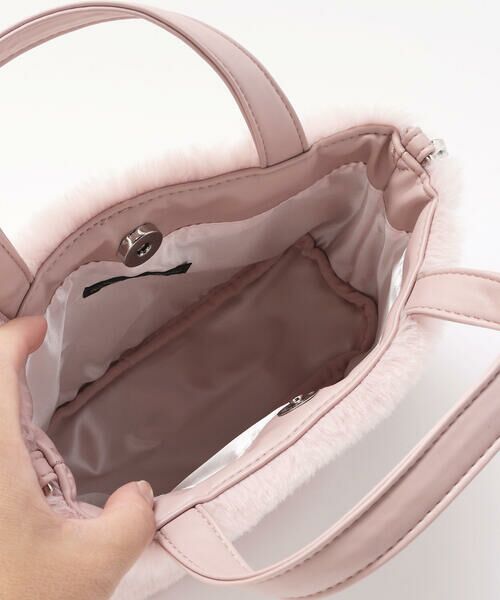 BeBe / べべ ショルダーバッグ | リボンベルトファー2wayバッグ | 詳細10