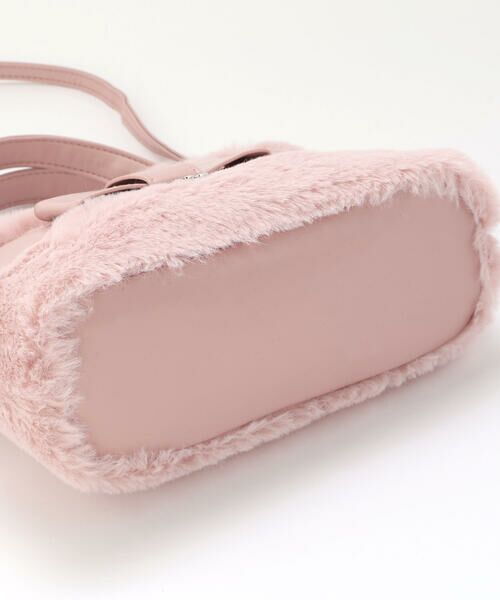 BeBe / べべ ショルダーバッグ | リボンベルトファー2wayバッグ | 詳細13