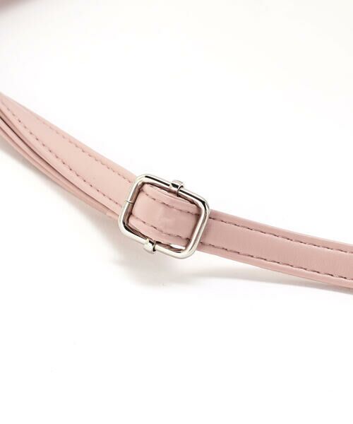 BeBe / べべ ショルダーバッグ | リボンベルトファー2wayバッグ | 詳細15