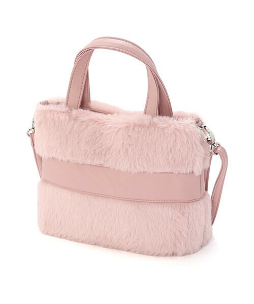 BeBe / べべ ショルダーバッグ | リボンベルトファー2wayバッグ | 詳細8