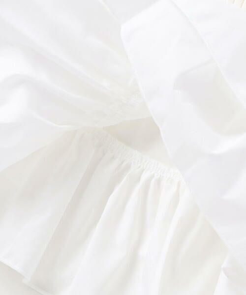 BeBe / べべ Tシャツ | ペプラムフリル切替テレコプルオーバー(90~150cm) | 詳細12