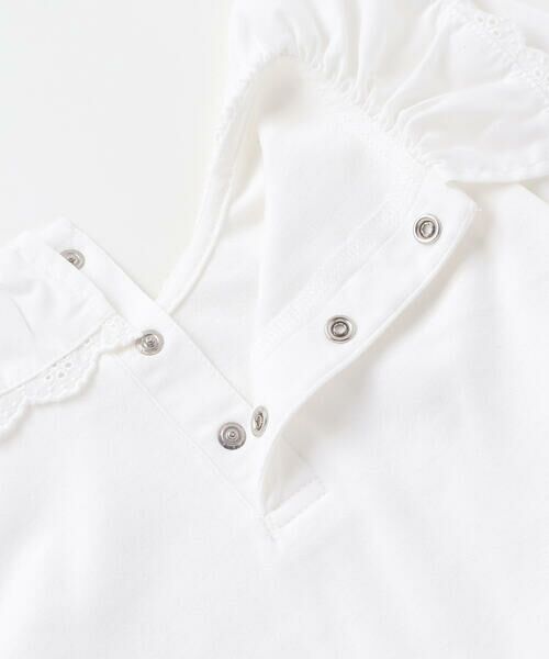 BeBe / べべ Tシャツ | レースフリルカラース長袖Tシャツ(90~150cm) | 詳細8