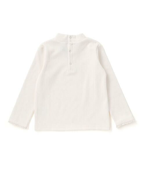 BeBe / べべ Tシャツ | 起毛テレコハイネック長袖Tシャツ(90~150cm) | 詳細4