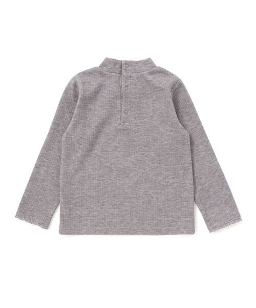BeBe / べべ Tシャツ | 起毛テレコハイネック長袖Tシャツ(90~150cm) | 詳細17