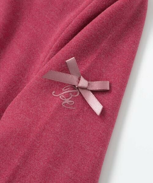 BeBe / べべ Tシャツ | 【日本製】ミップスウェードフリルハイネックTシャツ(80~150cm) | 詳細17