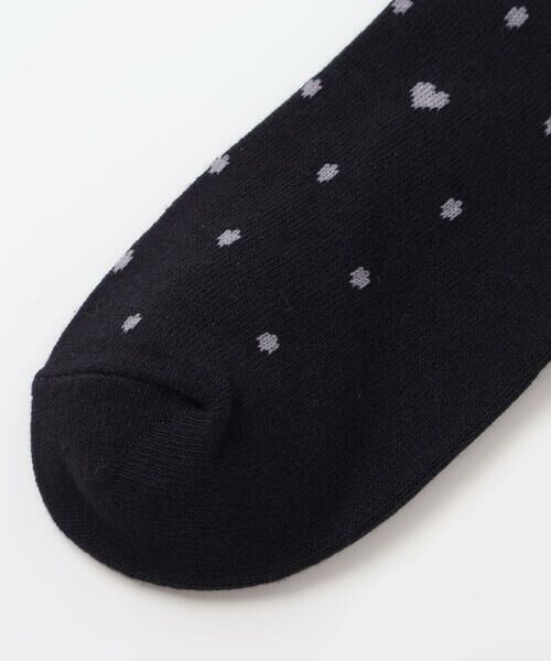 BeBe / べべ ソックス | ハートドットニーハイソックス(15~24cm) | 詳細2
