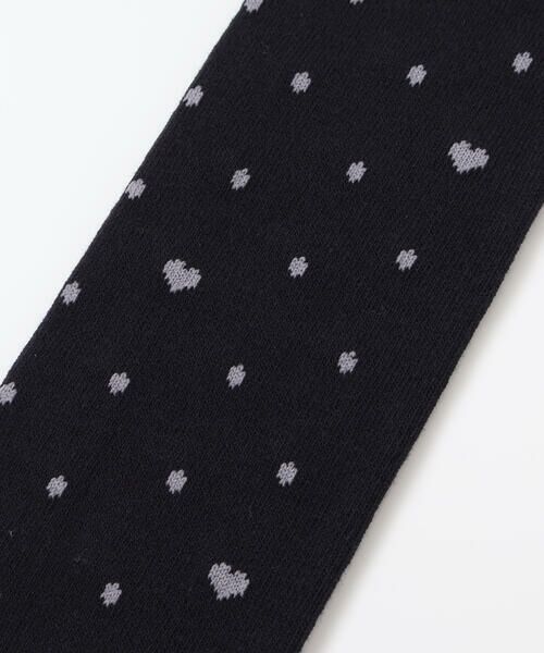 BeBe / べべ ソックス | ハートドットニーハイソックス(15~24cm) | 詳細3