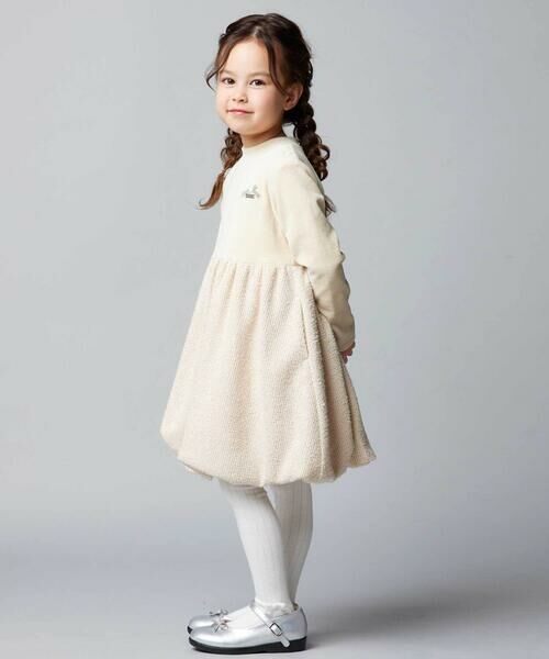 BeBe / べべ レギンス・スパッツ | サイドリボンリブタイツ(80~140cm) | 詳細3