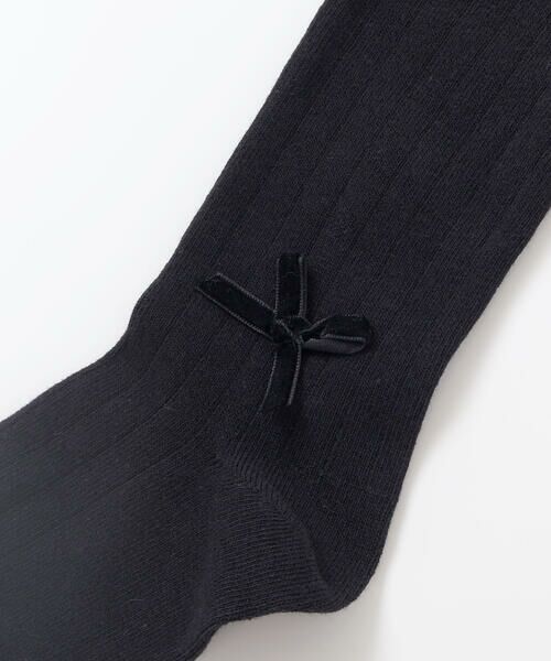 BeBe / べべ レギンス・スパッツ | サイドリボンリブタイツ(80~140cm) | 詳細6