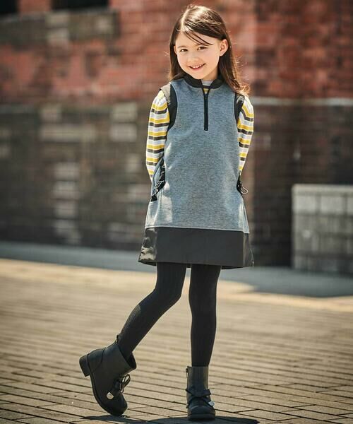 BeBe / べべ レギンス・スパッツ | サイドリボンリブタイツ(80~140cm) | 詳細7