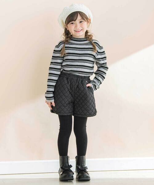 BeBe / べべ レギンス・スパッツ | サイドリボンリブタイツ(80~140cm) | 詳細8