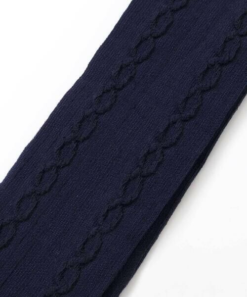 BeBe / べべ レギンス・スパッツ | ケーブル編みレギンス+フリルクルーソックスセット(80~140cm) | 詳細5