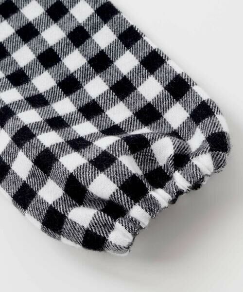 BeBe / べべ ミニ丈・ひざ丈ワンピース | 【お揃い】ネルギンガムチェック丸襟長袖ワンピース(80~100cm) | 詳細8